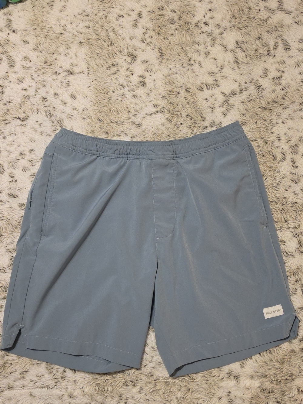 Hollister Men’s Slate Blue Athletic Shorts